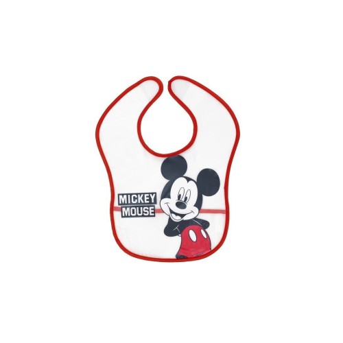 Interbaby Disney Σαλιάρα Πλαστική Τύπωμα Σετ 2 Τεμ MK-BIBPACK2-2-20