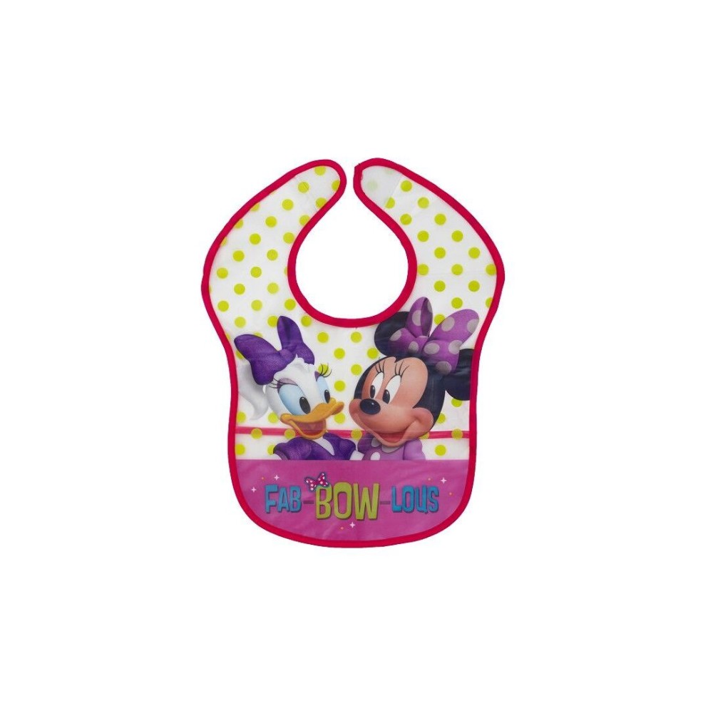 Interbaby Disney Σαλιάρα Πλαστική Τύπωμα Σετ 2 Τεμ MN-BIBPACK2-1-20