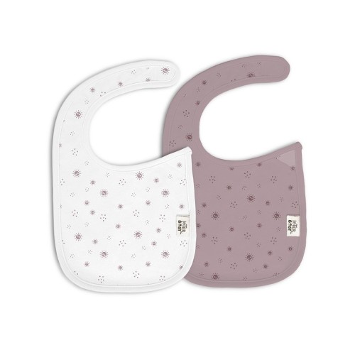 Interbaby Σαλιάρα Velcro Σετ 2 Τεμ Duendes Del Polvo Pink 00332-66