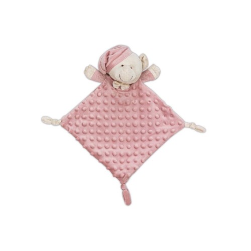 Interbaby Dou-Dou Bear Πανάκι Παρηγοριάς Rosa Palo DU003RP