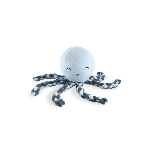 Interbaby Λούτρινο Octopus & Κουβέρτα Αγκαλιάς 80X110 Grey Blue