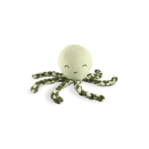 Interbaby Λούτρινο Octopus & Κουβέρτα Αγκαλιάς 80X110 Olive Green