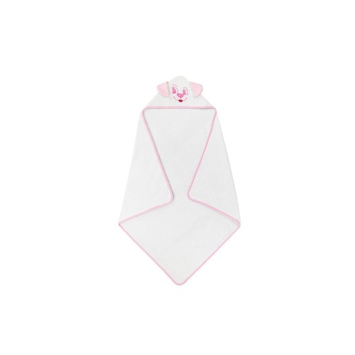 Interbaby Pero Μπουρνούζι Κάπα White/pink