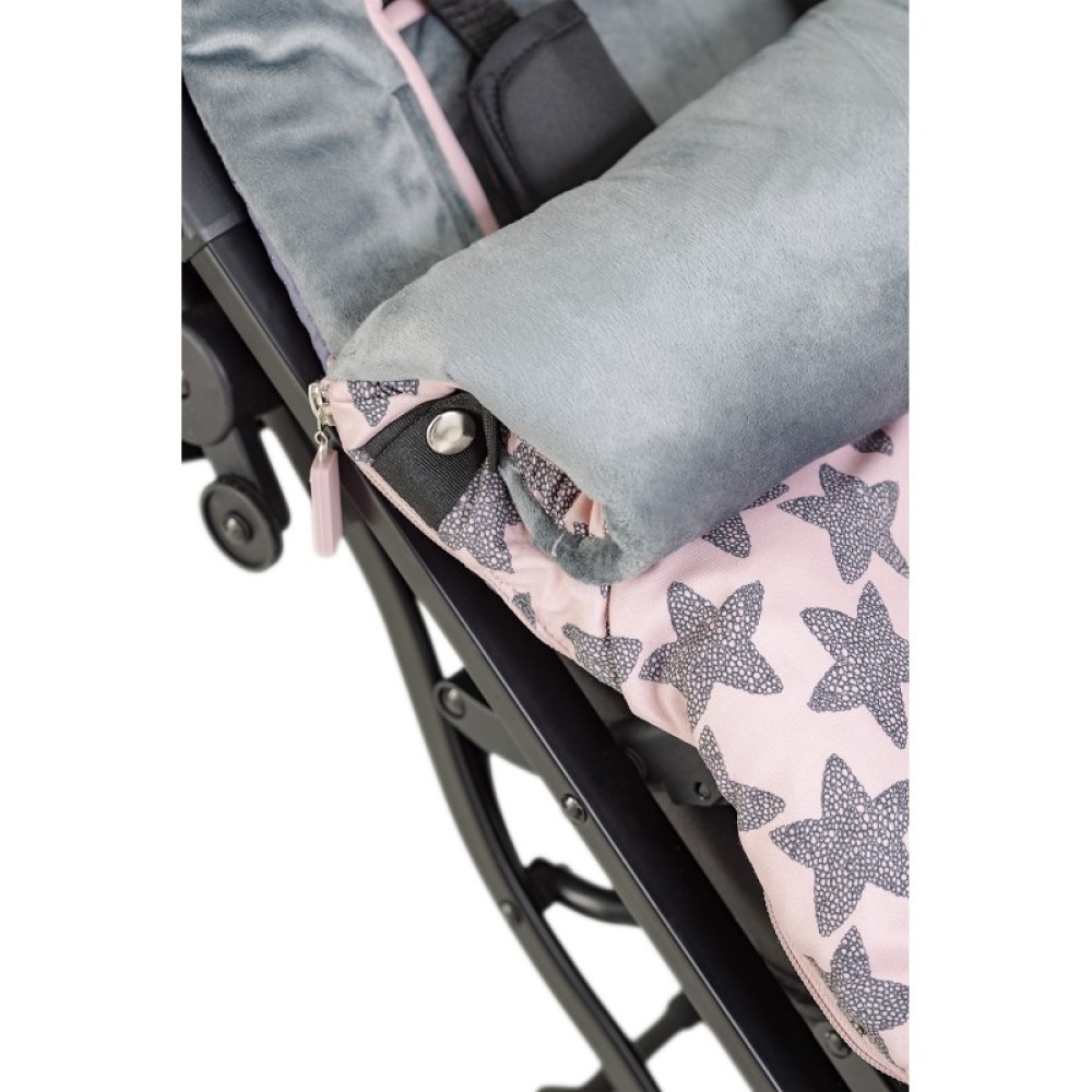 Interbaby Star Universal Ποδόσακος Καροτσιού Marino Pink