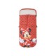 Interbaby Minnie Topos Universal Ποδόσακος Καροτσιού Red