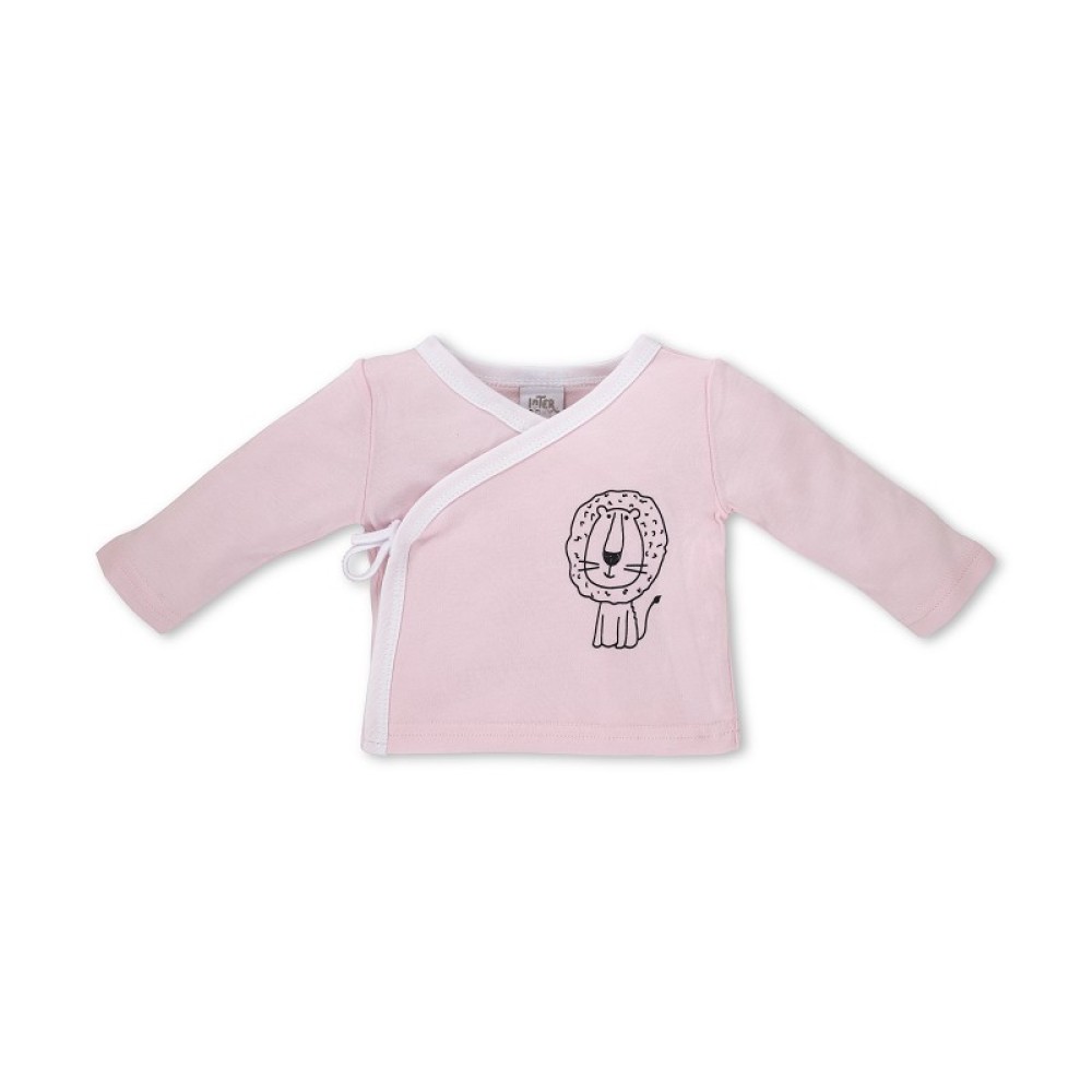 Interbaby Animalitos Σετ Δώρου 4 τμχ (0-6 μηνών) Pink