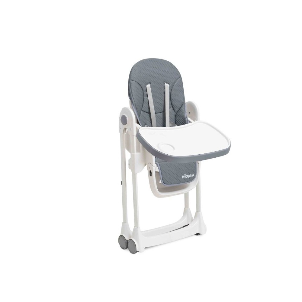 Interbaby Comfort Πτυσσόμενο Κάθισμα Φαγητού Grey