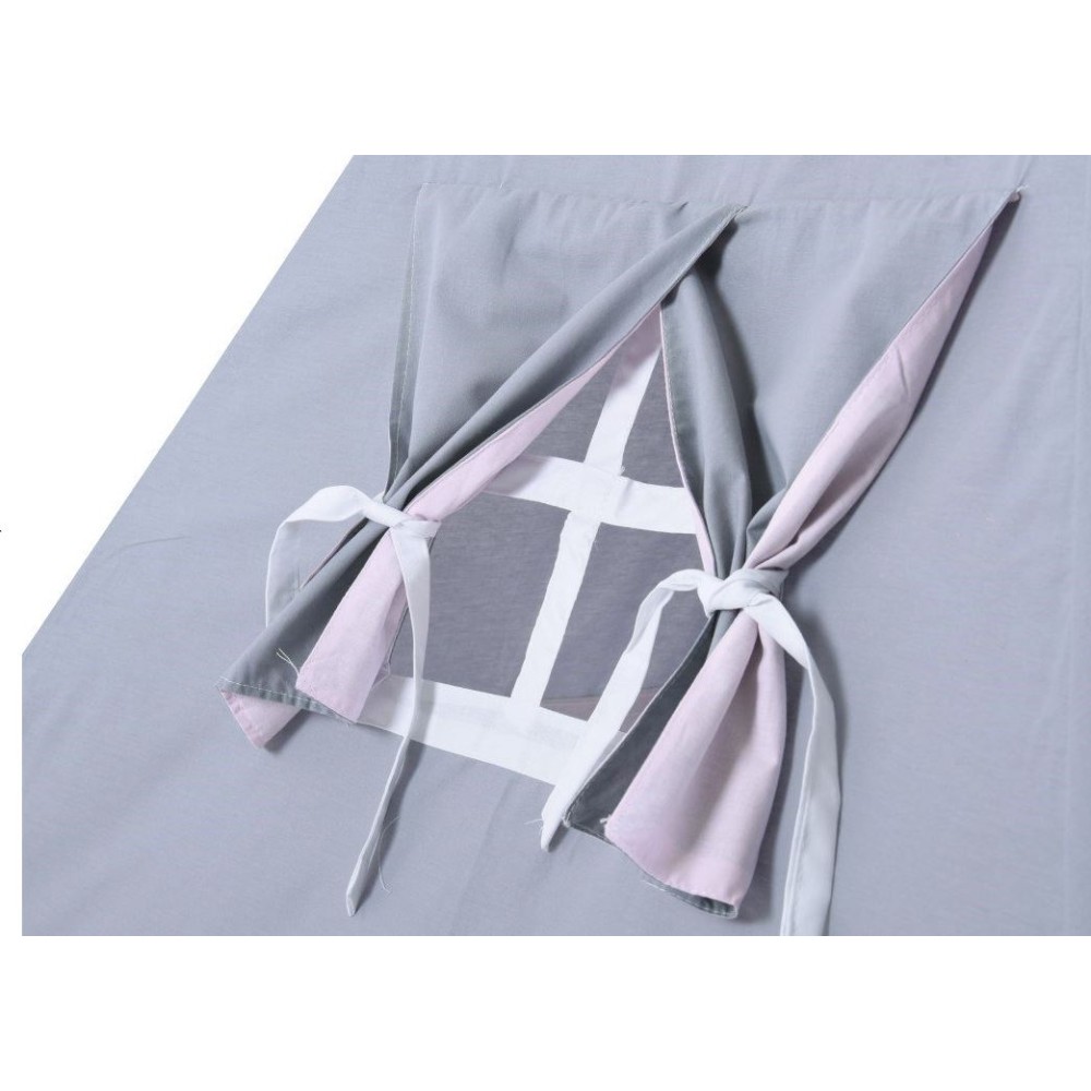 Elis Design Παιδική Σκηνή Σετ με Μαξιλάρια Gray Pink