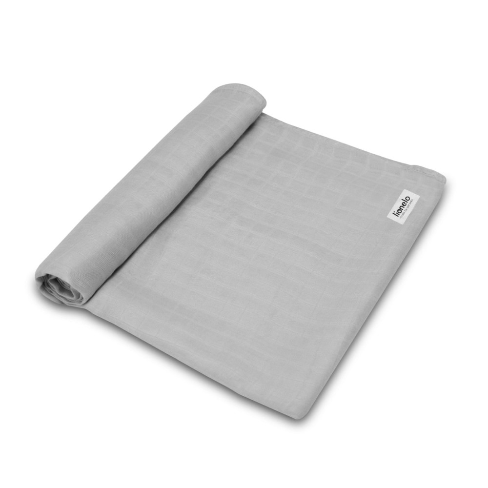 Lionelo Swaddle Κουβέρτα Αγκαλιάς ((120×120) Gray