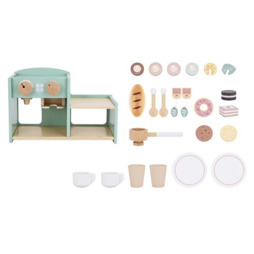 Eli Neli Montessori Coffee Shop Set Ξύλινη Παιδική Καφετέρια