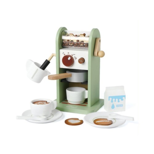 Eli Neli Montessori Coffee Set Ξύλινη Παιδική Καφετιέρα Με Μύλο