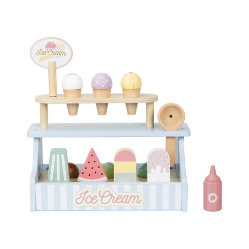 Eli Neli Montessori Ice Cream Shop Ξύλινo Παιδικό Μαγαζί Με Παγωτά