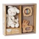 Eli Neli Montessori Rabbit Baby Set 3in1 Βρεφικό Σετ Δώρου