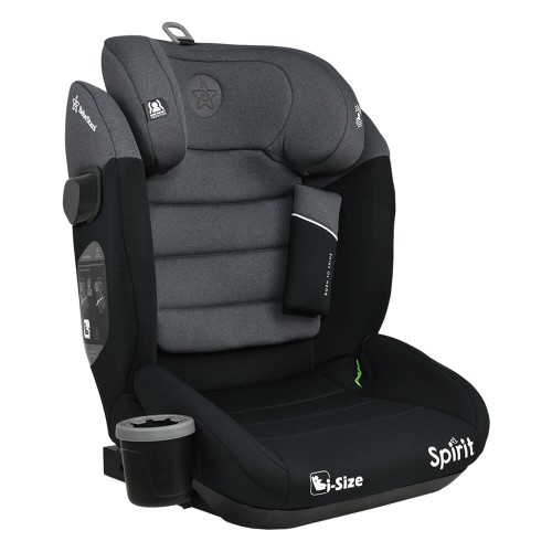 Bebe Stars Spirit Καθισματάκι Αυτοκινήτου i-Size με Isofix Steel Grey