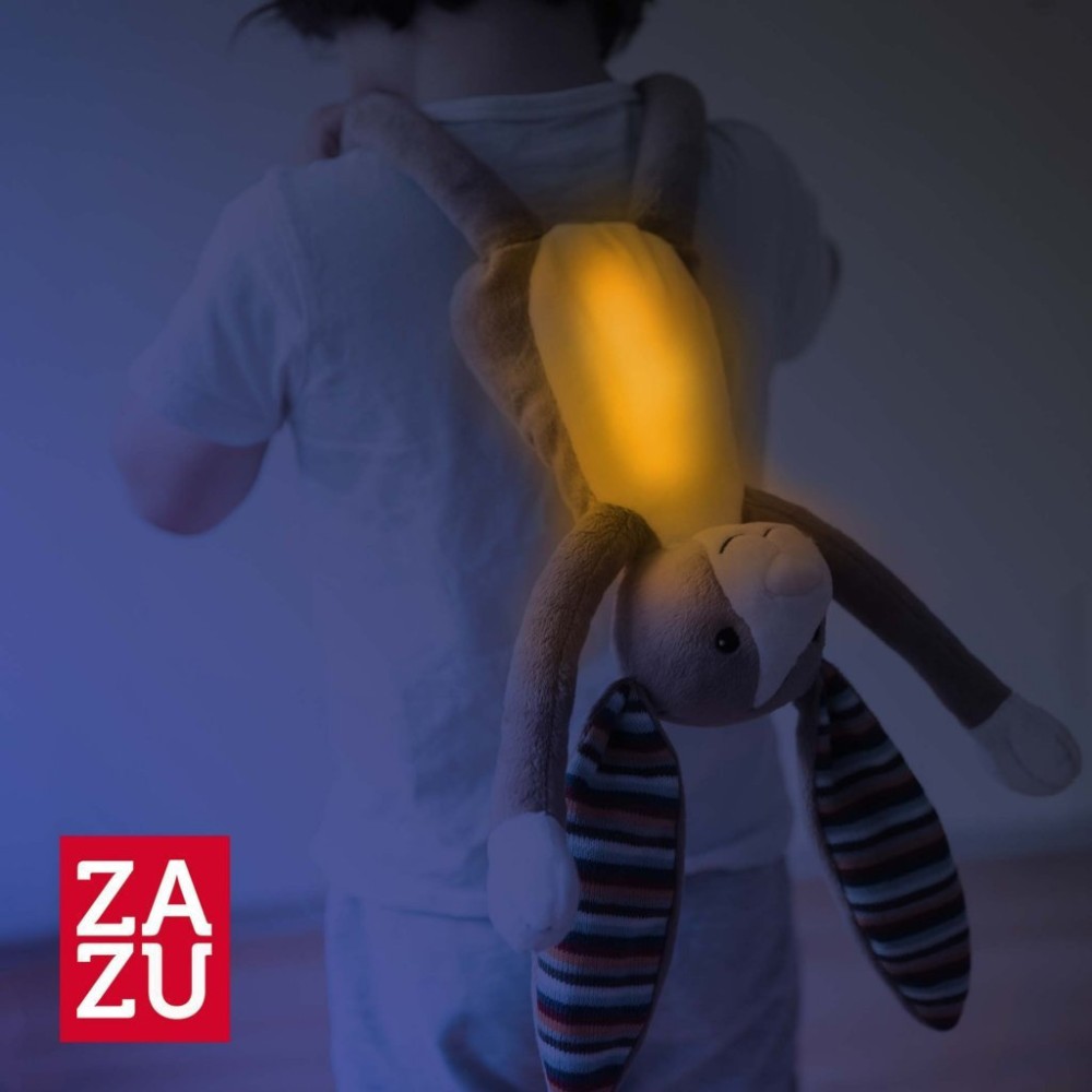 Zazu Kids Bo Κουνελάκι από Ύφασμα με Λευκούς Ήχους και Φως για Νεογέννητα